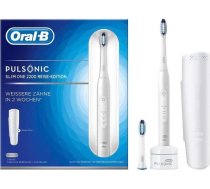 Oral-B Pulsonic Slim One 2000 White Electric Sonic Toothbrush ( 4210201233879 4210201233879 Pulsonic 2000 White SlimOne 2200 EP ) mutes higiēnai