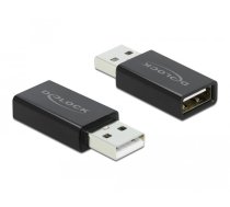 DeLOCK 66529 cable gender changer USB 2.0 Type-A Black ( DE 66529 66529 66529 )