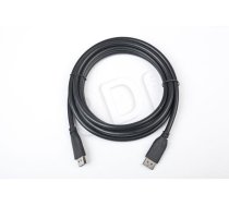 Gembird cable DISPLAYPORT V1.2 1 8M GOLD 4K Black ( CC DP2 6 CC DP2 6 8716309090872 CC DP2 6 ) kabelis video  audio