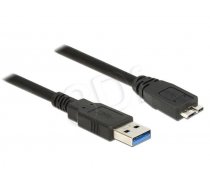 Cable USB 3.0 1.5m      micro AM-BM black ( 85073 85073 85073 ) USB kabelis