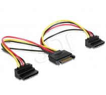 Gembird cable power SATA 15 pin - 2x SATA HDD (angled connectors) ( CC SATAM2F 02 CC SATAM2F 02 CC SATAM2F 02 ) kabelis datoram