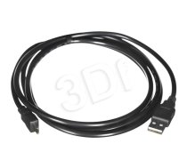 iBox IKU2M18 USB cable 1.8 m USB 2.0 USB A Micro-USB B Black ( IKU2M18 ) USB kabelis