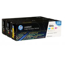HP 304A Color Tri-Pack ( CF372AM CF372AM CF372AM ) toneris