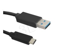Qoltec Cable USB 3.0 AM / USB 3.1 typC M 0 25m ( 50420 ) USB kabelis