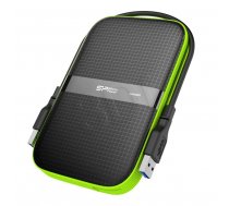 Silicon Power 1TB 3.0 A60 Anti-shock/black Armor A60 1000 GB 2.5 3.2 8865760128898 ( SP010TBPHDA60S3K SP020TBPHDA60S3K ) Ārējais cietais disks