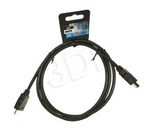 I-BOX HDMI CABLE FullHD 1 5m v1.4 13C+1 ( ITVFHD0115 ) kabelis video audio