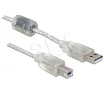 Delock USB cable AM-BM 2.0 with ferrite core  0.5m ( DE 82057 82057 82057 ) USB kabelis