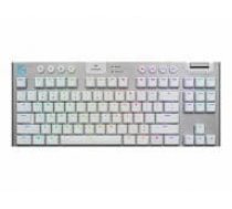 LOGITECH G915 TKL - WHITE - PAN - 2.4GHZ/BT - NORDIC - TACTILE SWITCH ( 920 009663 ) klaviatūra