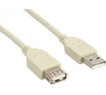 Kabel USB InLine USB A/A 3m Pelēks (34603X) ( 34603X Inline_ 34603X ) kabelis vads