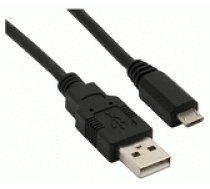 InLine Micro-USB 2.0 Kabel USB-A an Micro-B - black  0 5m ( 31705 31705 31705 ) USB kabelis