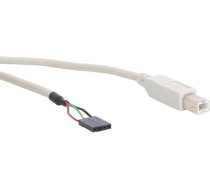 Kabel USB InLine USB B/4pin 0.4m Balts (33440D) ( 33440D Inline_ 33440D ) USB kabelis