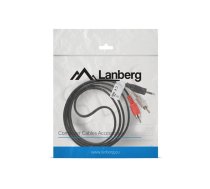 Cable Minijack - 2x Chinch M/M 1.5M ( CA MJRC 10CC 0015 BK ) kabelis video audio
