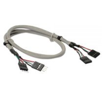 InLine Przedluzacz USB 2.0 wewnetrzny 2x 4 Pin meski - zenski 0.6m (33440J) ( 33440J Inline_ 33440J ) USB kabelis