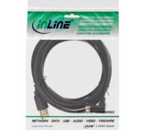 InLine - USB Cable - USB (M) straight to Micro-USB Type B (M) angled - USB2.0 - 2.0m - Black (31720T) ( 31720T Inline_ 31720T ) USB kabelis