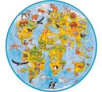 Goki Wooden puzzles for children - XXL world  a montessori toy ( 4013594577113 4013594577113 ) bērnu rotaļlieta