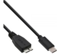 Kabel USB InLine USB C - USB Micro-B (M/M) Black 0.5m (35726) ( 35726 Inline_ 35726 ) USB kabelis