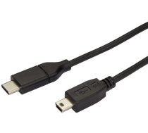 StarTech.com USB-C auf Mini USB Kabel - St/St - 2m - USB 2.0 (USB2CMB2M) ( USB2CMB2M ) kabelis vads