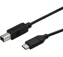 StarTech.com USB-C auf USB-B Druckerkabel - St/St - 0 5m - USB 2.0 (USB2CB50CM) ( USB2CB50CM ) kabelis vads