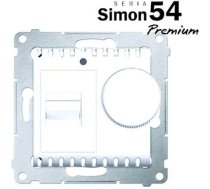 Kontakt-Simon 54 Regulator temperatury z czujnikiem wewnetrznym zloty mat (DRT10W.02/44) DRT10W.02/44 (5902787826680) ( JOINEDIT17234841 )