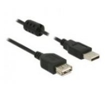 USB Verl. Delock A - A St/Bu 1.50m schwarz ( 84884 84884 84884 ) USB kabelis