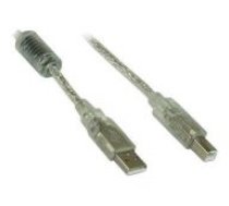 USB-Kabel - USB (M) zu USB Typ B (M) ( 34555 Inline_ 34555 ) adapteris