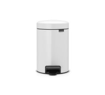 BRABANTIA atkritumu tvertne ar pedāli NewIcon 3 l White 112126 ( BRABANTIA 112126 ) atkritumu tvertne