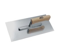 Modeco Paca nierdzewna gladka EXPERT uchwyt drewno 280x130mm - MN-73-400 MN-73-400 (5906757158252) ( JOINEDIT17355440 )