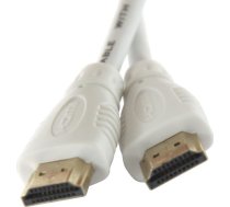 Techly HDMI High Speed Kabel mit Ethernet M/M 0.5m weis ( ICOC HDMI 4 005NWT ) kabelis vads