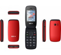 Maxcom MM817 Dual SIM black-red ( 5908235974484 5908235974484 MAXCOMMM817RED MM817(01)181005950 ) Mobilais Telefons