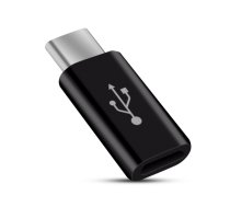 Mocco Universāls Adapteris Micro USB uz Type-C USB Savienojums Melns (OEM) ( MC AD TCM BK 4752168086292 )