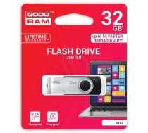GOODRAM FLASHDRIVE 32GB USB 3.0 TWISTER Black ( UTS3 0320K0R11 5908267920824 68637 68637-uniw ) USB Flash atmiņa