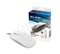 BLOW Optical mouse MP-30 USB white ( 84 031# ) Datora pele