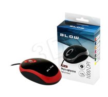 BLOW Optical mouse MP-20 USB red ( 84 011# ) Datora pele