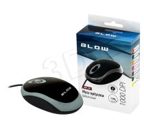 BLOW Optical mouse MP-20 USB grey ( 84 015# ) Datora pele