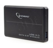 Gembird for 2.5'' SATA - USB 3.0  Aluminium  Black ( EE2 U3S 2 EE2 U3S 2 EE2 U3S 2 ) piederumi cietajiem diskiem HDD