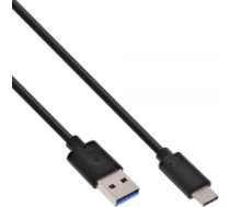 InLine USB 3.1 Kabel Typ C an Typ A 1 0m - black ( 35711 Inline_ 35711 ) USB kabelis