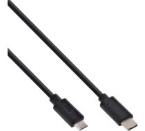 InLine USB C - Mini USB (M/M) Black 3m (35753) ( INLINE 35753 Inline_ 35753 ) USB kabelis