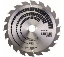 Bosch Circular saw blade Construct Wood 250 x 30mm 20z (2608641774) ( 3165140455626 2608641774 3165140455626 ) Elektriskais zāģis