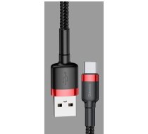 Cable Baseus cafule CAMKLF-B09 (USB M - Micro USB M; 1m; red color) ( CAMKLF B09 ) USB kabelis