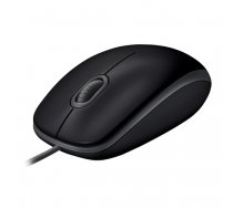 Logitech B110 Silent  Corded mouse Black ( 910 005508 910 005508 910 005508 ) Datora pele