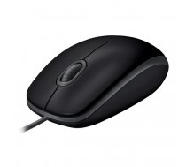 Logitech B110 Silent Corded mouse Black ( 910 005508 5099206080539 910005508 ) Datora pele