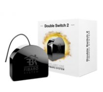 Fibaro Double Switch 2 FGS-223 Black To operate two independent devices of combine current up to 10A No No Double Switch 2 ( FGS 223 FGS-223 ZW5 )