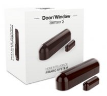 Fibaro Door/Window Sensor 2 Z-Wave  Red-Brown ( FGDW 002 7 FGDW 002 7 FGDW 002 7 FGDW 002 7 ZW5 ) drošības sistēma