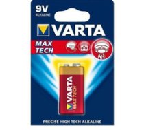 Varta Max Tech 6LR61 E 1szt. (04722 101 401) ( 04722 101 401 04722101401 ) Baterija