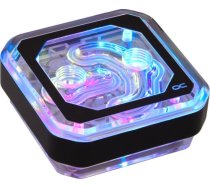 Alphacool Eisblock XPX Aurora CPU - Plexi Black Digital RGB ( 12946 12946 ) ūdens dzesēšanas sistēmas piederumi