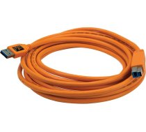 Tether Tools TetherPro USB 3.0 A-B Stecker 4 6m orange ( CU5460ORG CU5460ORG CU5460ORG ) USB kabelis