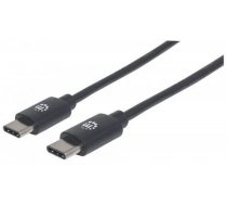 Manhattan USB 3.1 Gen1 Kabel C-Stecker/C-Stecker 2m schwarz ( 354905 354905 354905 ) kabelis  vads