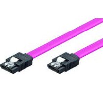 MicroConnect  SATA Cable 0 3m with Clip 7-Pole to 7-Pole SATA plugs ( SAT15003C SAT15003C SAT15003C ) kabelis datoram