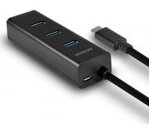 AXAGON HUE-S2C 4x USB3.0 Charging Hub  MicroUSB Charging Connector  Type-C ( HUE S2C HUE S2C HUE S2C ) USB centrmezgli