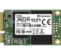 Transcend mSATA SSD 230S 64GB SATA III ( TS64GMSA230S ) SSD disks